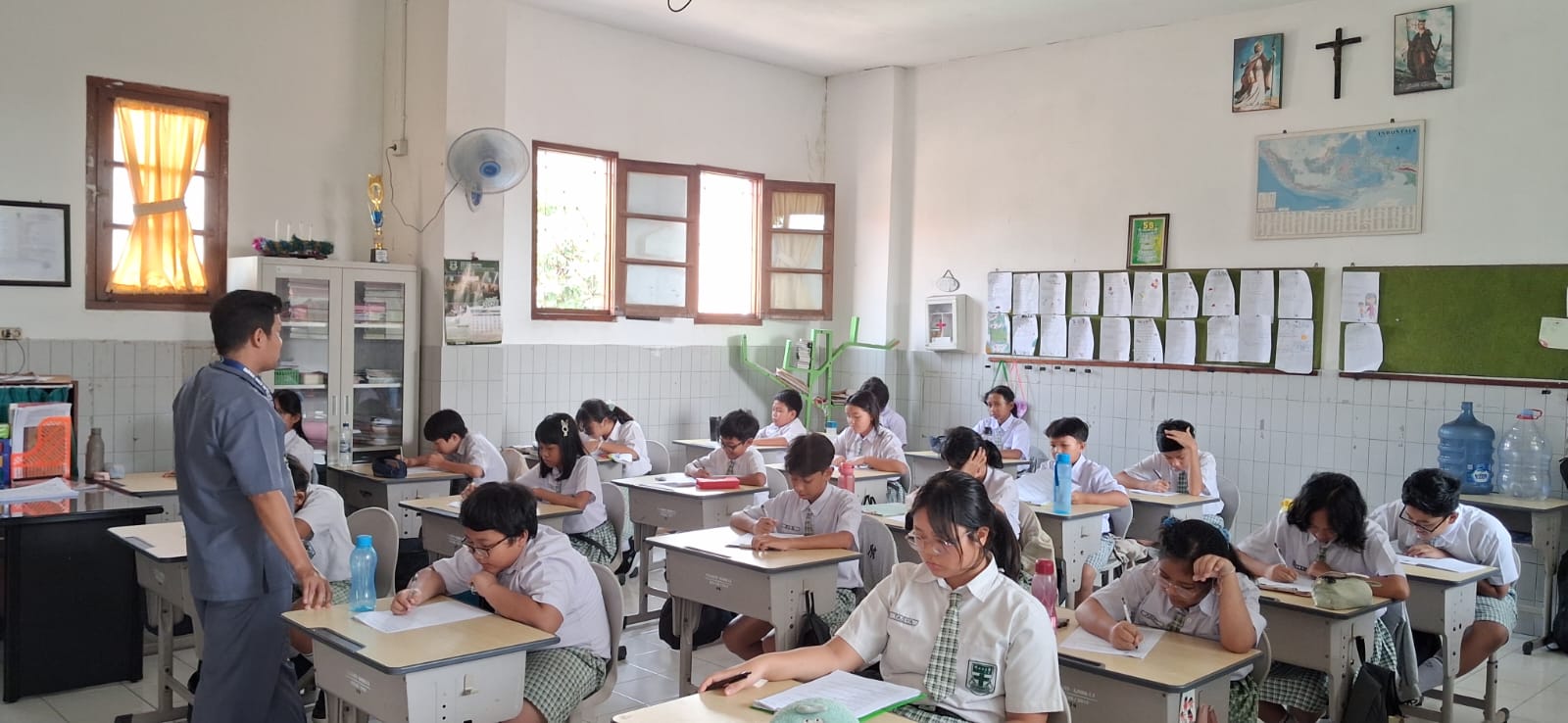 Kegiatan pembelajaran persiapan menjelang TKA